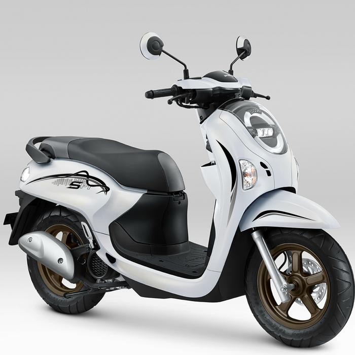 PREMIUM Striping stiker scoopy Gen 6 Terbaru 2024 2025 UV Transparan modifikasi scoopy Timbul Bahan