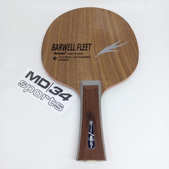 PREMIUM KAYU NITTAKU BARWELL FLEET - Kayu / Blade / Bet pingpong