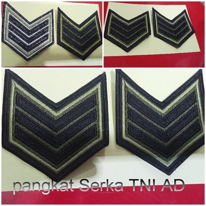 PREMIUM pangkat Serka TNI AD pdl