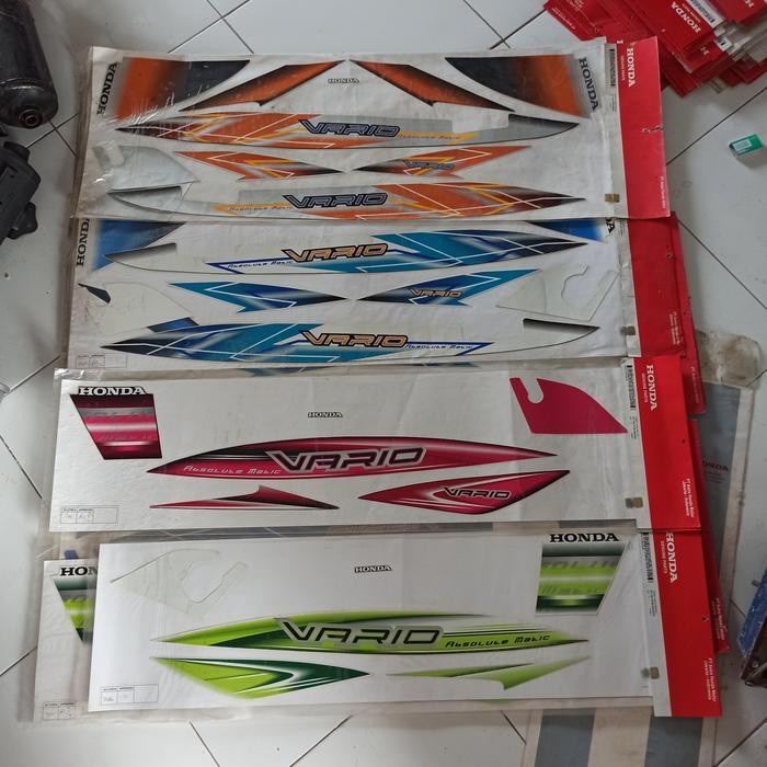 PREMIUM striping lis body honda vario 110 old karbu original