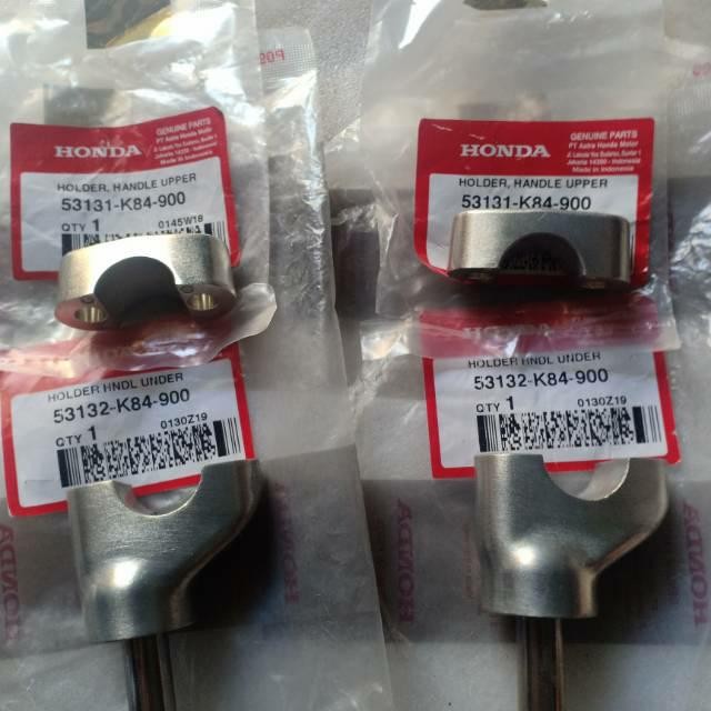 PREMIUM Dudukan stang crf 150 raiser atas bawah crf 150 original honda