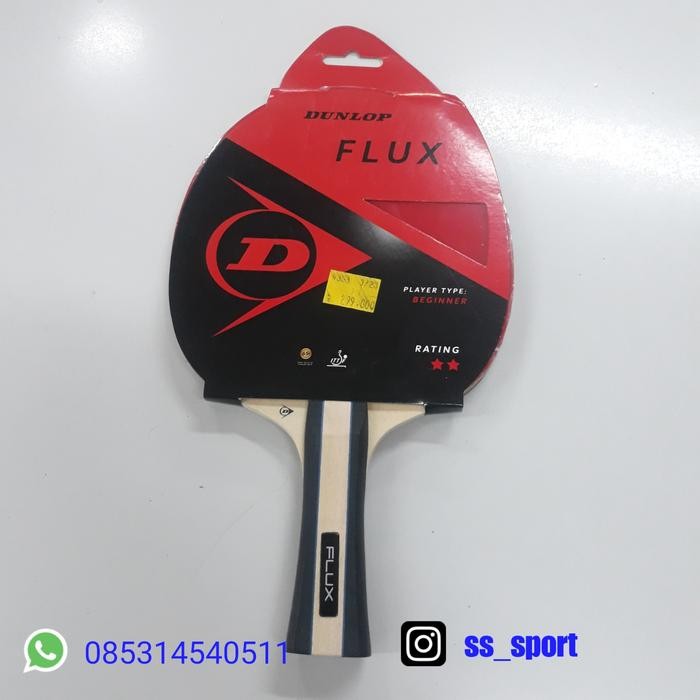 PREMIUM Bat bet Pingpong tenis meja Dunlop Flux original