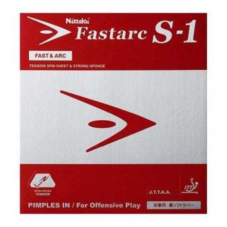 PREMIUM NITTAKU FASTARC S1 Karet Bet Pingpong Tenis Meja ORIGINAL SEGEL NO KW