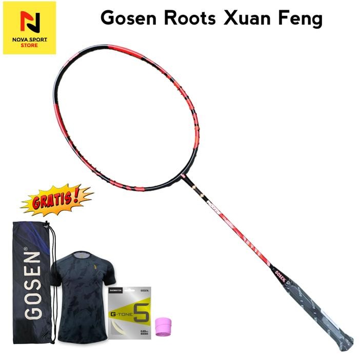 PREMIUM Gosen Raket Badminton Roots Xuan Feng