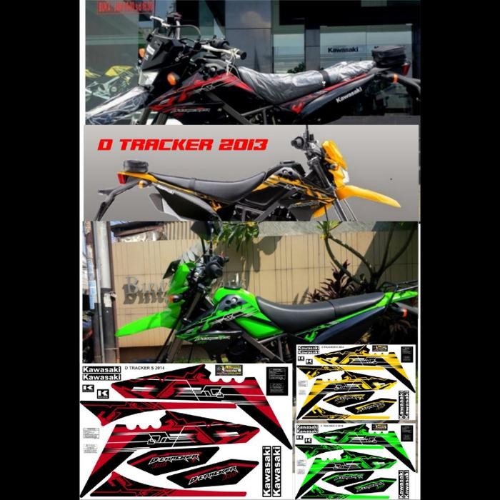 PREMIUM Sticker Striping D Tracker Dtracker 2014