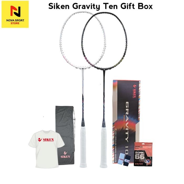 PREMIUM Siken Raket Badminton Gravity Ten