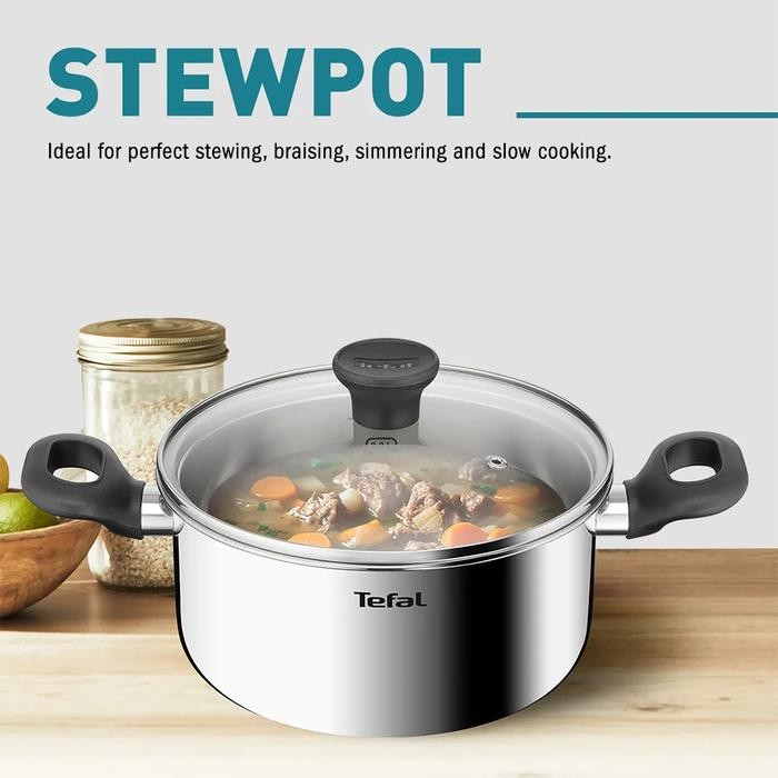 Tefal Starter Stainless Pots / Panci Stainless