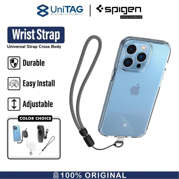 

Strap Tali Gantungan Hp Spigen Cross Body / Wrist Hand Phone Lanyard Terlaris