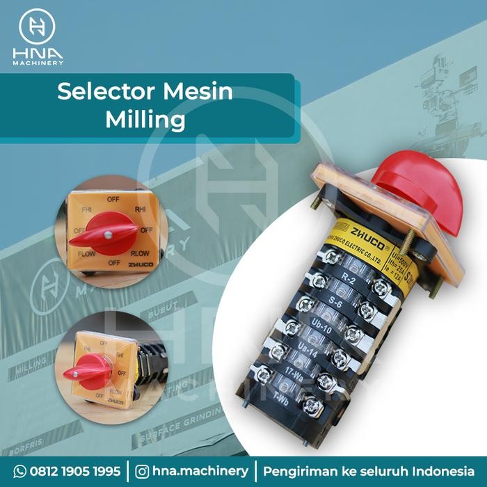 Terbaru Selektor / Switch / Selector / Mesin Milling Taiwan/ Nantong