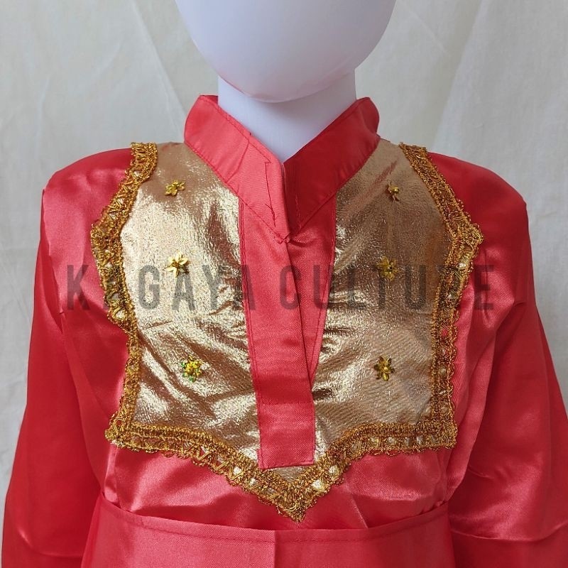 RB223 Baju Adat Padang Anak Laki-laki - Baju Tari Adat Padang Anak Laki-laki - Baju Adat Padang Anak