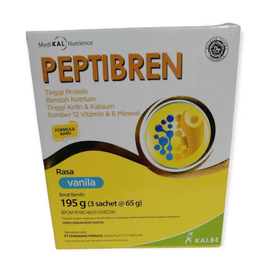 

Peptibren vanilla - membantu pasien kondisi malnutrisi