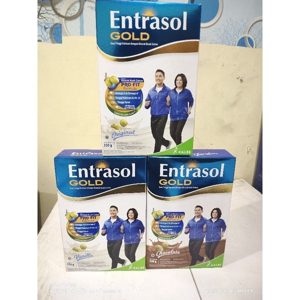 

Entrasol Gold 340 Gr Susu Pro Fit Tinggi Kalsium