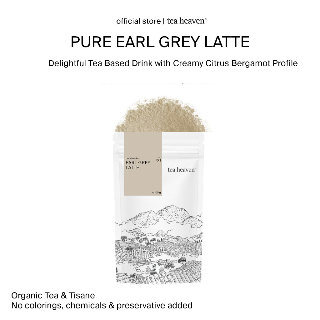 

Tea Heaven Earl Grey Powder 100gr