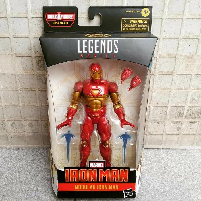 Hasbro Marvel Legends Modular Iron Man Ironman Tanpa Baf Ursa Major