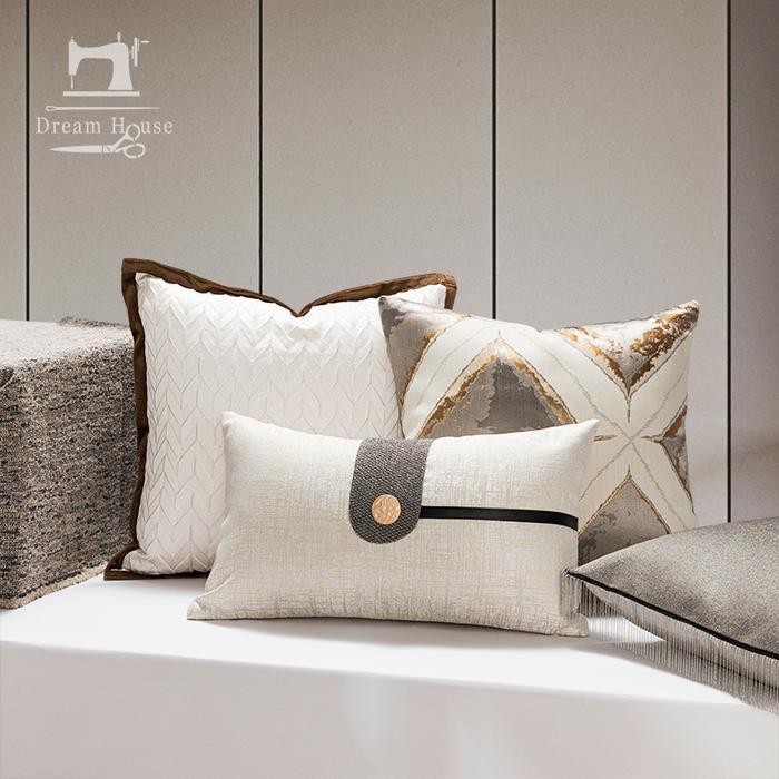 SESEBI Sarung bantal sofa Motif Modren Estetik Premium