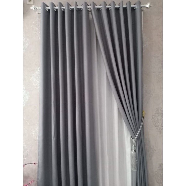 Premium Gorden Blackout Polos Minimalis //Gorden Polos Minimalis//Gorden Blackout Polos