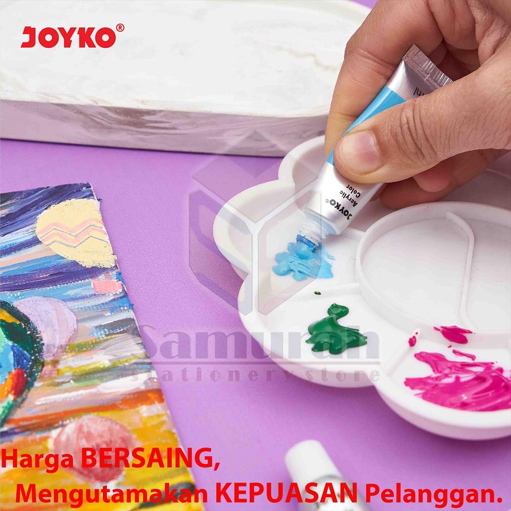 

Cat Akrylic Joyko ACC 5 isi 24 Warna / Acrylic Color 24 w ACC-5-12 / 1 set 24 Colours 5 ml