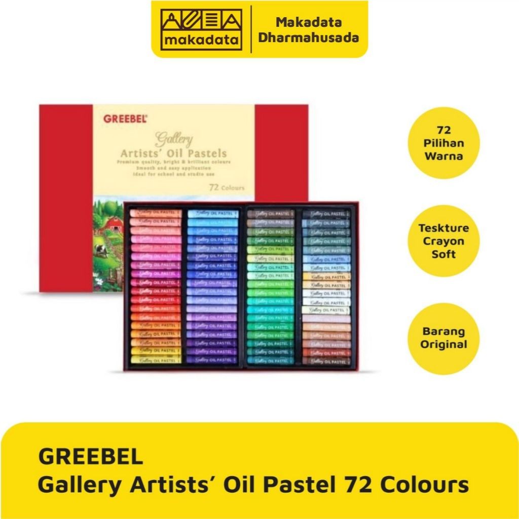 

Meriyah Storee - CRAYON OIL PASTEL GREEBEL ARTIST 72 WARNA