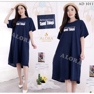 DRESS SANTAI - DRESS PENDEK WANITA LD 100, LD 120