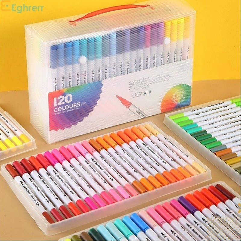 

Meriyah Storee - Eeghrerr Hightune Spidol Warna Pen Washable Hook Pen Air Warna Anak-anak Pen Warna