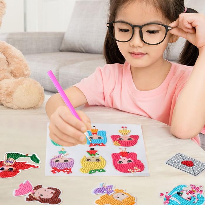 

Art - 74Pcs Alat Diamondpainting 5D Diamond Painting Kit Tools Diy