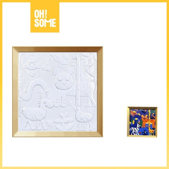 

Art - Ohsome - Set Melukis Ukuran Besar Relife3D Relief Color Painting Series
