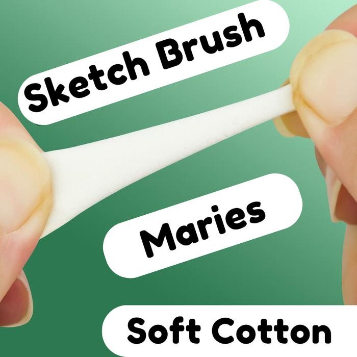 

Art - Maries Sketch Blending Brush Painting Knife Eraser Pen Sketsa Sketching Paper Stump