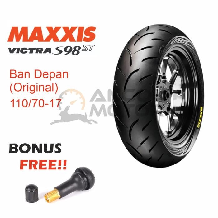 PREMIUM Maxxis Victra S98 Ban Belakang Vixion R15 Ninja RR 140/70-17 Tubeless Motor Sport FREE!!