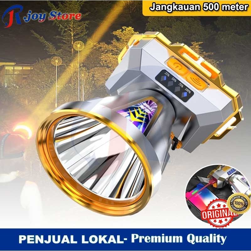 Senter Kepala LED Senter Kepala Super Terang Senter Kepala LED Senter Super Terang Senter Kepala