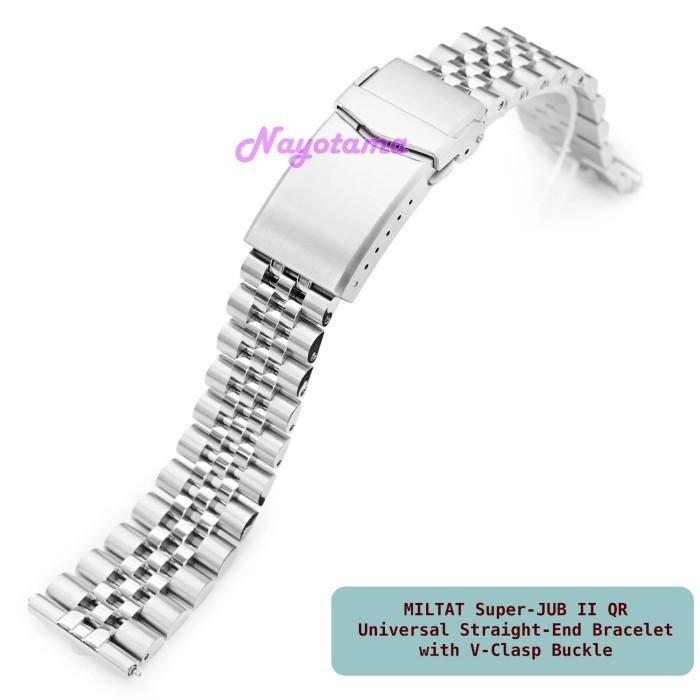 18Mm Rantai Miltat Super-Jub Ii Qr Straight End Jubilee With V-Clasp