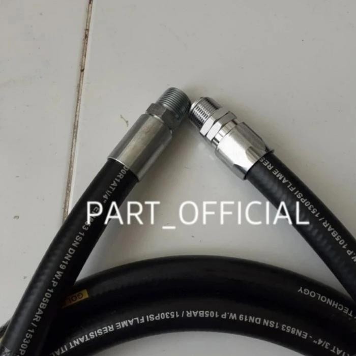 Paling Berkualitas Selang Nozel Selang Swivel 15 Meter Lengkap Dng Swivel