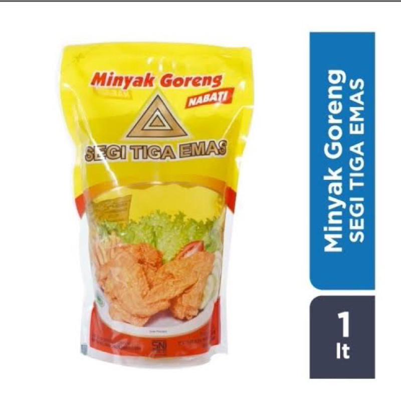 

Minyak Goreng Segitiga Emas 1liter