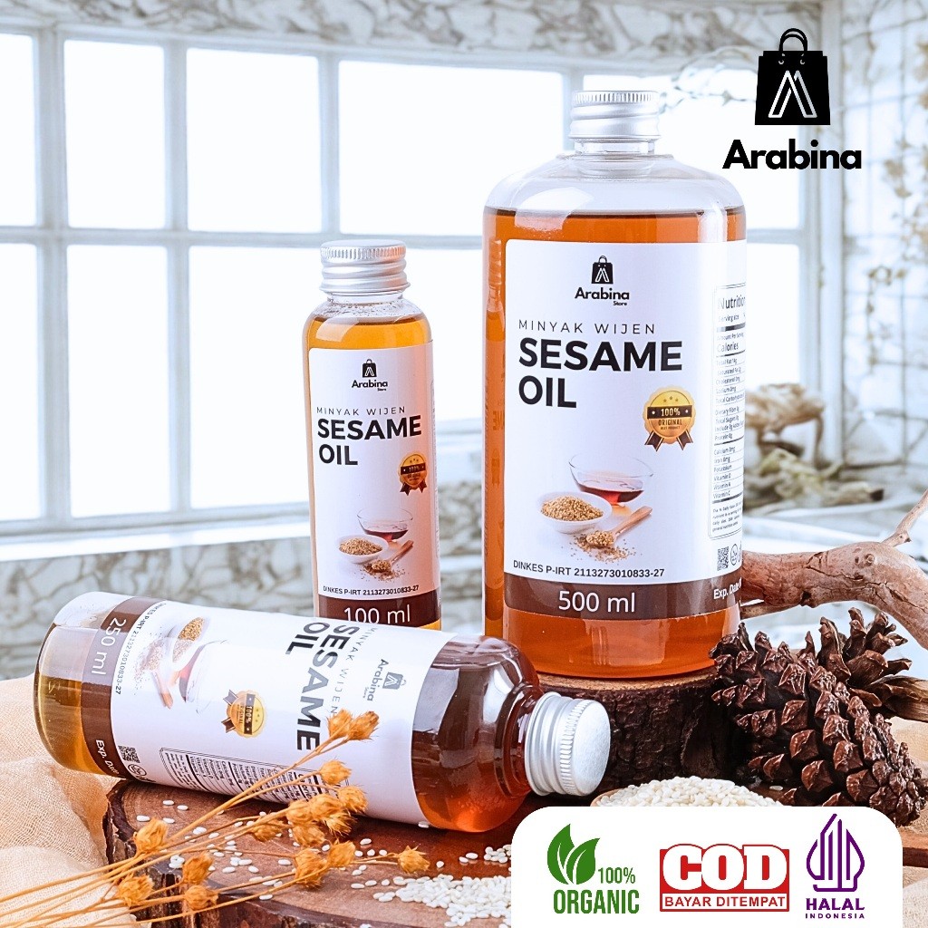 

Arabina Minyak Wijen Halal Sesame Oil Original