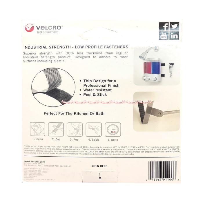 

Neosign - Velcro Industrial Perekat Plester Untuk Perkakas Berat 4.5Kg 3Mx2.5Cm
