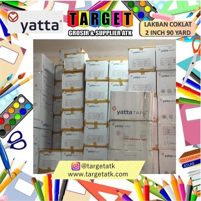 

Neosign - Lakban Coklat 2 Inch 90 Yard Dus Isi 72 Roll (Setara Daimaru)