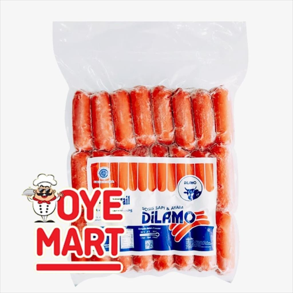 

Dilamo Beef Cocktail 900gr Sosis Sapi DILAMO