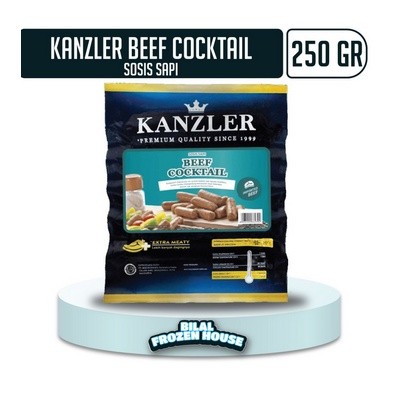 

Sosis Kanzler Beef Cocktail Daging Premium Tanpa MSG