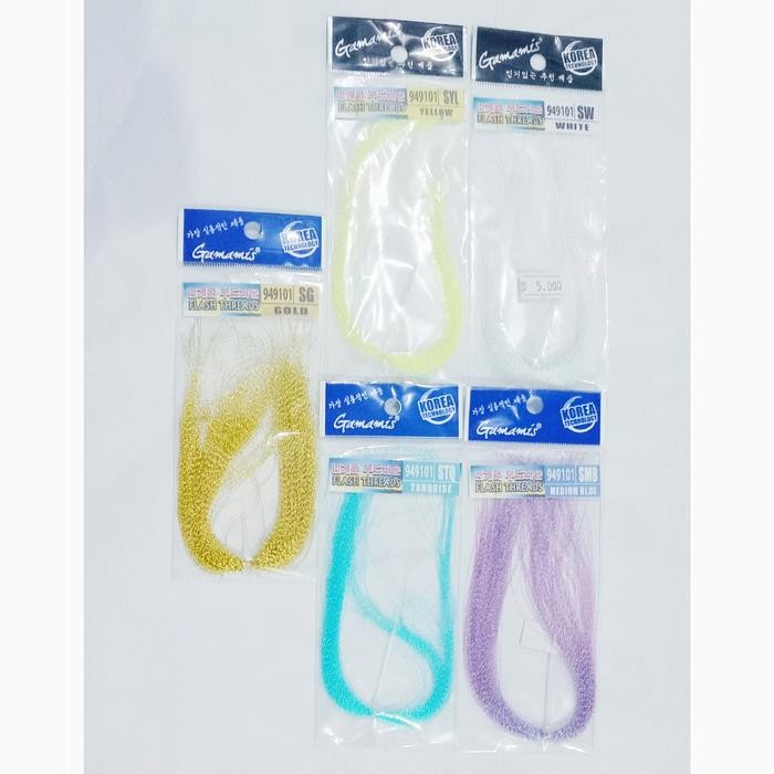 umpan bulu mutiara aurora thread