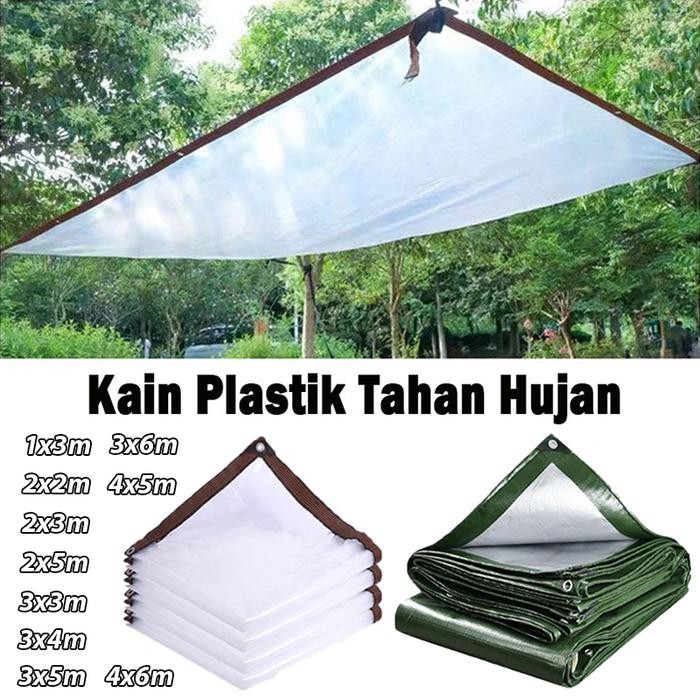 Paranet 95% Anti-UV Terpal Tenda Tahan Air / Hujan Plastik Tenda Anti Air Atap Kain / Terpal Anti