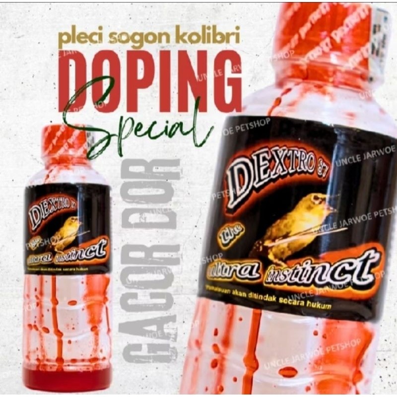 Dextro87 Vitamin Minuman Burung Kecil Pleci Sogon Konin Kolibri Dextro 87 Om Acuz Asli