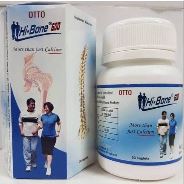 Hi Bone 600 mg Botol - Mencegah oeteoporosis