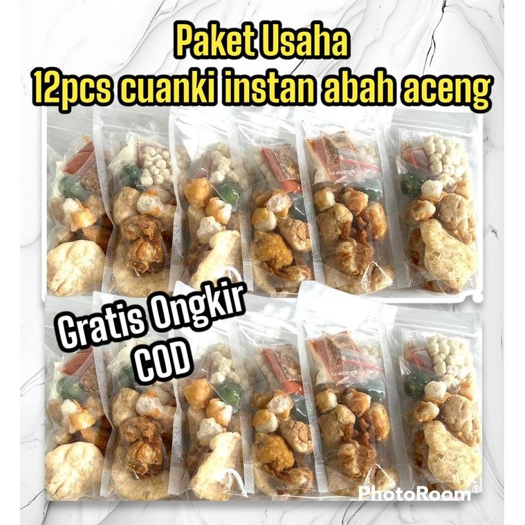 

G&C CUANKI INSTAN ABAH ACENG 12 BKS BAWANG KALDU KUAH FOOD