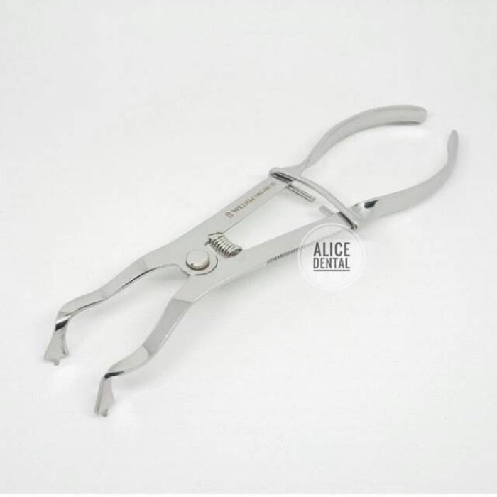Tang Rubberdam Dental Rubber Dam Forcep Plier Penjepit Ring Matrix