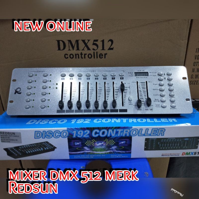 MIXER LIGHTING DMX 512 REDSUN
