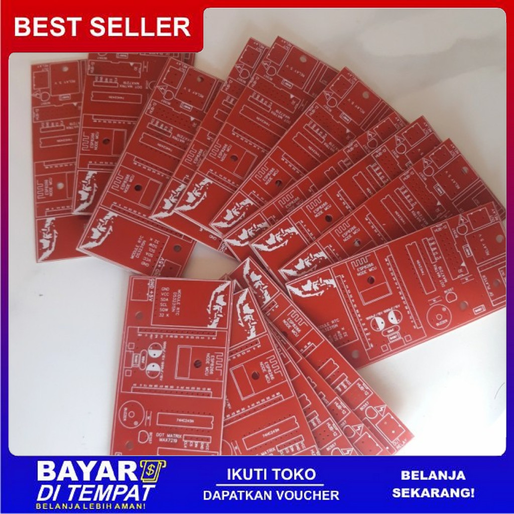 FREE ONGKIR TOP SALE! PCB JWS KHALIFAH ESP8266 BISA COD