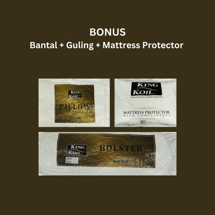 meta King Koil Chiro Endorsed (Hanya Kasur)/Matrass/Mattress/Springbed KingKoil (Firm)