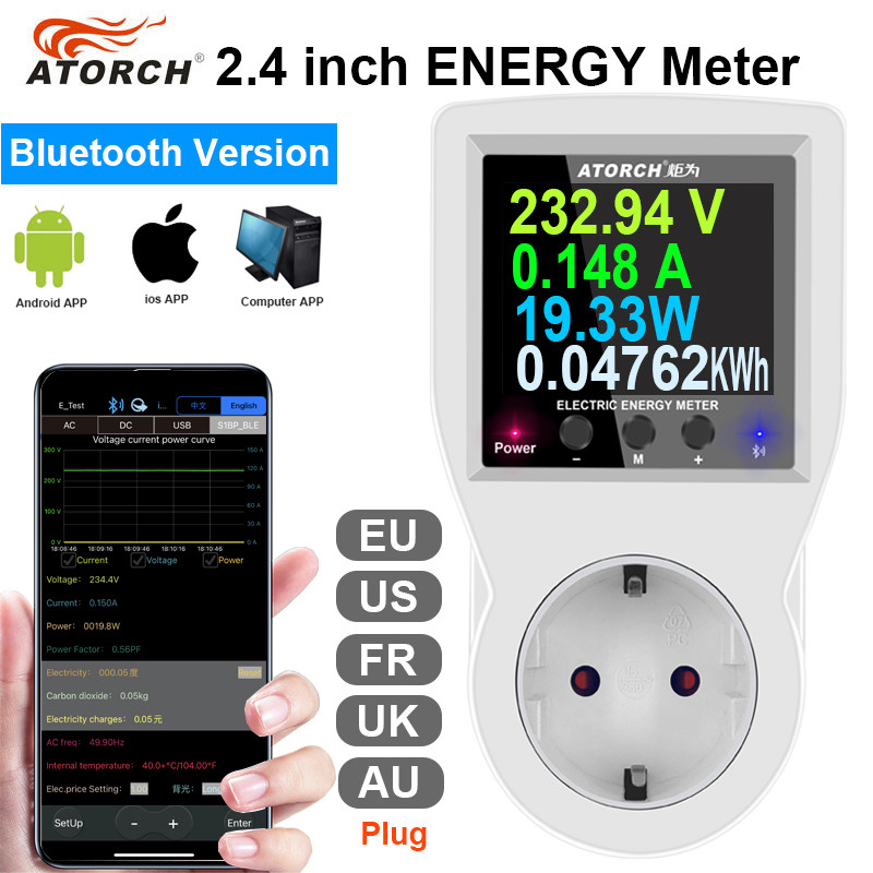 BEST 16A AC85V-265V Digital Power Wattmeter Electricity consumption Kwh Energy Meter watt Wattage Me