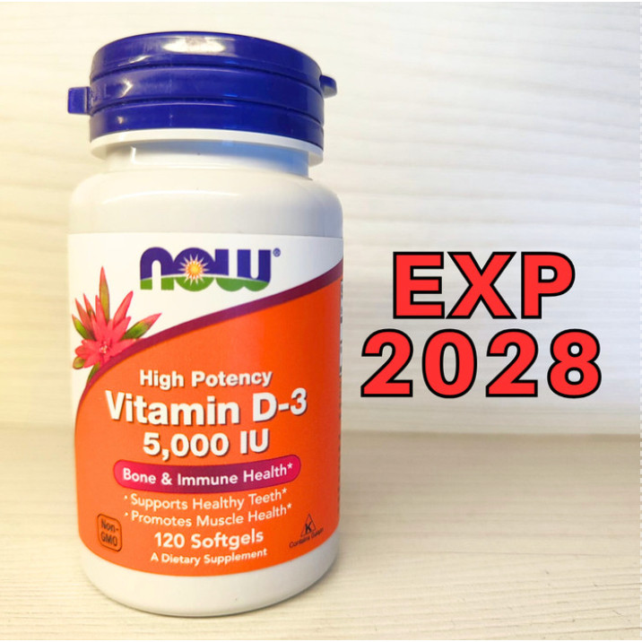 Now Foods Vitamin D3 0 IU ISI 120 240