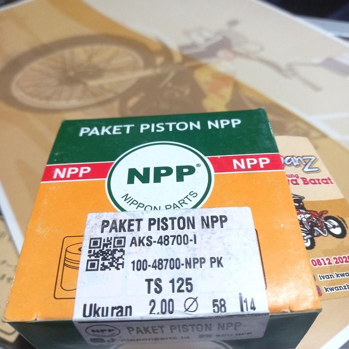 Seher Kit Os 2.00 Ts125 Npp Seher Os 2.00 Ts125 Piston Ts25 Piston Kit Ts125 Seher Ts125