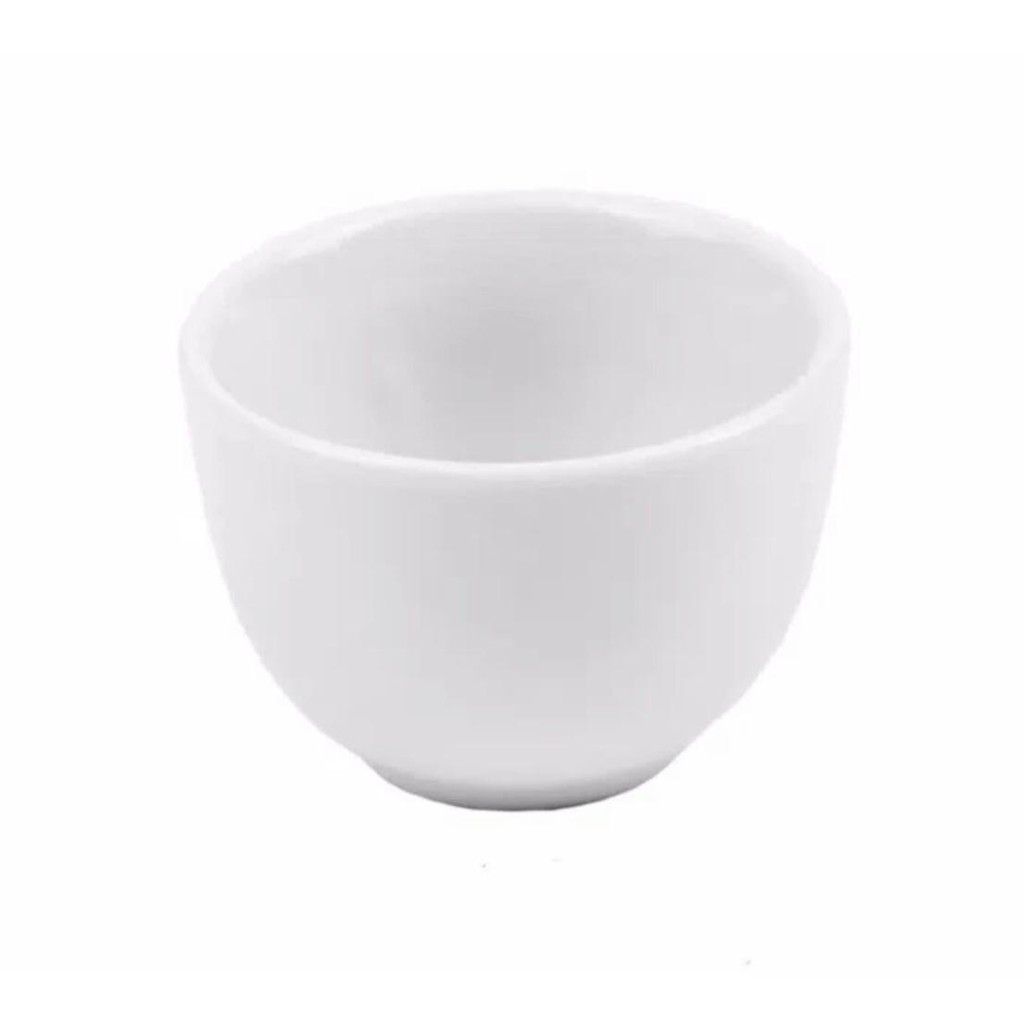 Chinese Tea Cup sloki 100ml - Keramik - Cangkir Cucing Tepai TEBAL